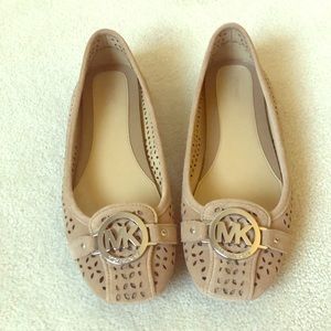 Michael Kors suede flats